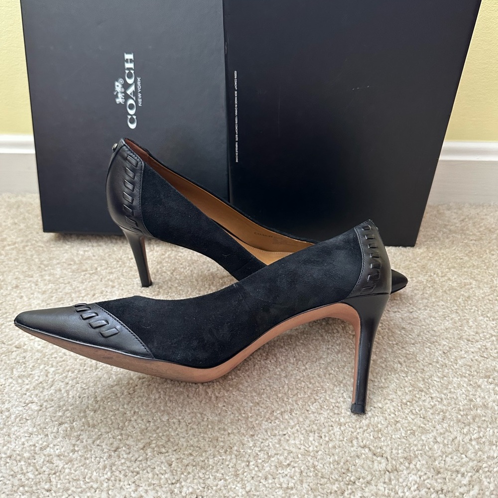COACH Sophie Pointy Toe Heels Pumps 10M